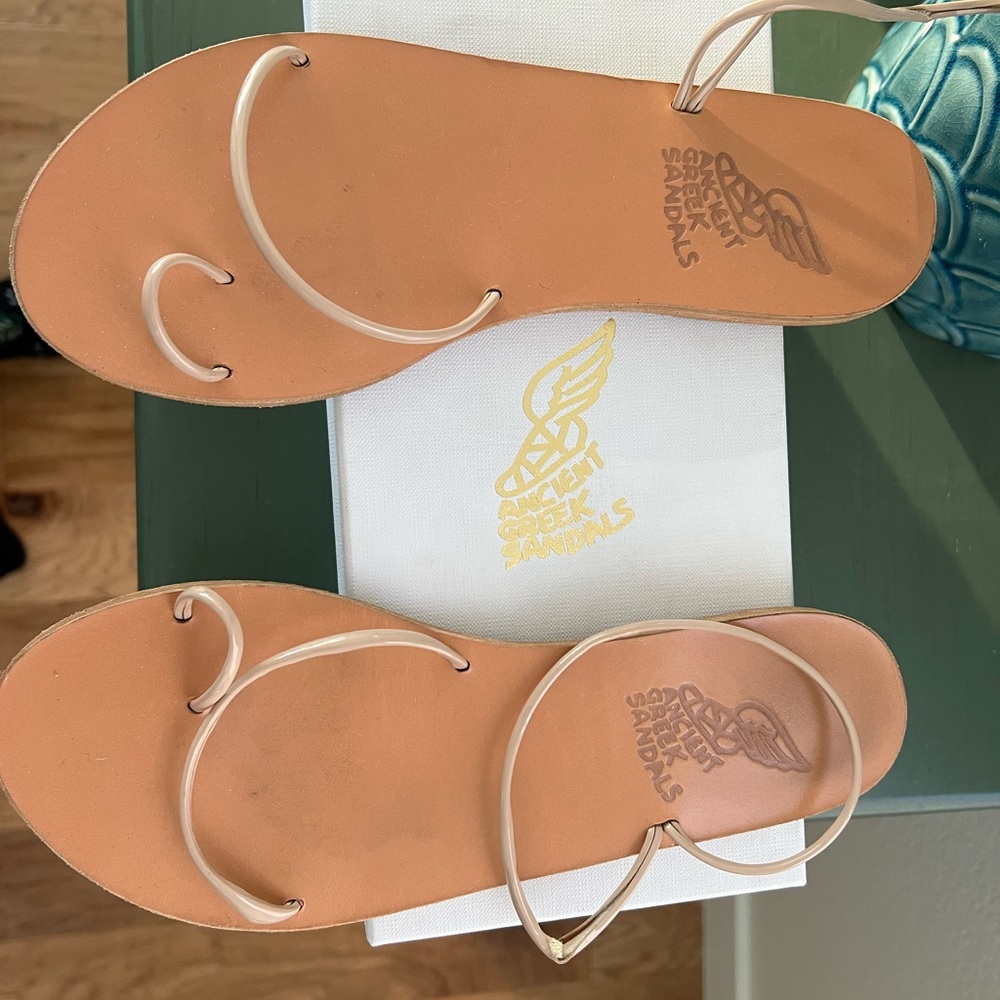 Ancient Greek Sandals Tan Minimalist Sandals